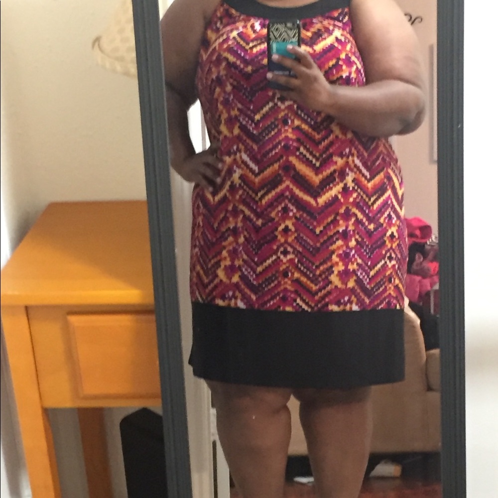 Multi colored dress ‼️ SOLD‼️